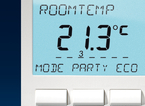 Digital clock thermostats for heating control