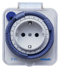 theben-timer 26 IP 44 - Analogue plug-in timer