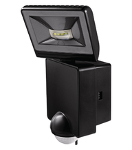 LUXA 102-140 LED 8W BK - LED spotlight with motion detector