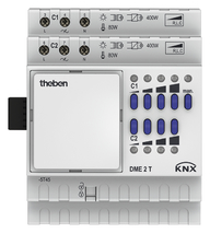 DME 2 T KNX - 2-way universal dimmer actuator MIX2