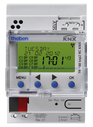TR 648 top2 RC KNX - Digital time switch with yearly and astronomical time program