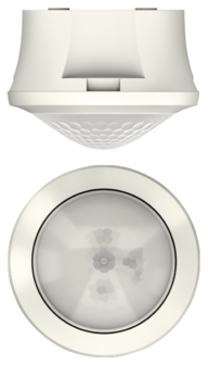 theMova S360 KNX AP WH - Passive infra-red motion detector for ceiling installation