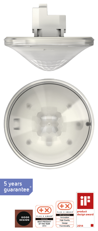 thePrema P360 Slave E UP WH - Passive infrared presence detector for ceiling mounting