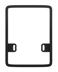 Spacer theLuxa P BK - Additional spacer for flexible installation (cable entry below, side, top and more space for cables)