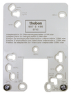 Adapter plate LUNA star - The adapter plate simplifies the replacement of faulty twilight switches from Eberle, ESYLUX, Legrand,
                                 Grässlin, Hager, Merten, Senmatic, Theben etc. As the plate has standard fixing holes, no further holes need to be drilled
                                 in the facade, 2 installation screws included.