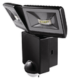 LUXA 102-140 LED 16W BK - LED spotlight with motion detector