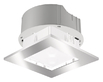 PlanoSet RQ ESR - Mounting set consisting of round flush-mounting box PlanoFix E, matching square cover PlanoCover and assembly
                                 parts