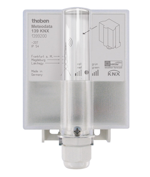 KNX-Wetterprognose Empfänger Meteodata 139 KNX