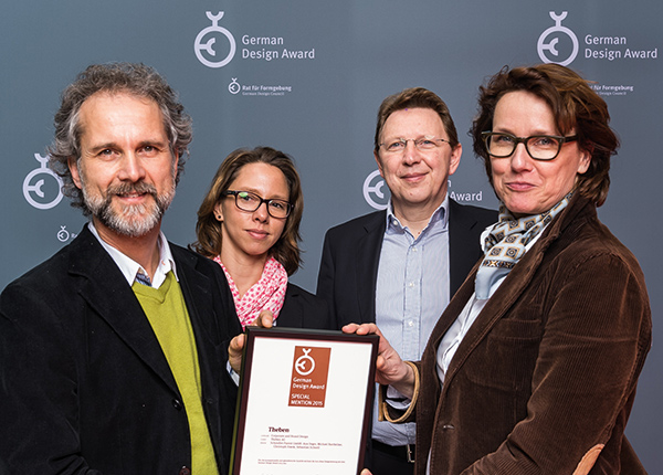 German Design Award 2015 für Theben Coporate Design